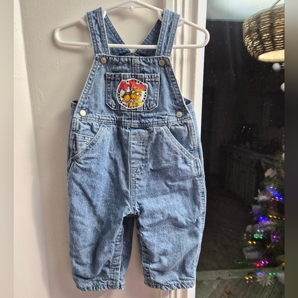 Upcycled Arthur Y2k Overalls - Picture 1 of 2